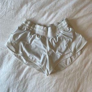 Lululemon White Shorts